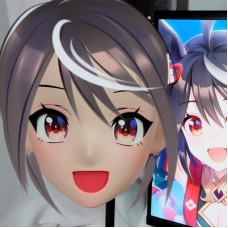 (GLA070)Customize Character'! Female/Girl Resin Full/Half Head With Lock Anime Cosplay Japanese Animego Kigurumi Mask (GLA070)Customize Character'! Female/Girl Resin Full/Half Head With Lock Anime Cosplay Japanese Animego Kigurumi Mask
